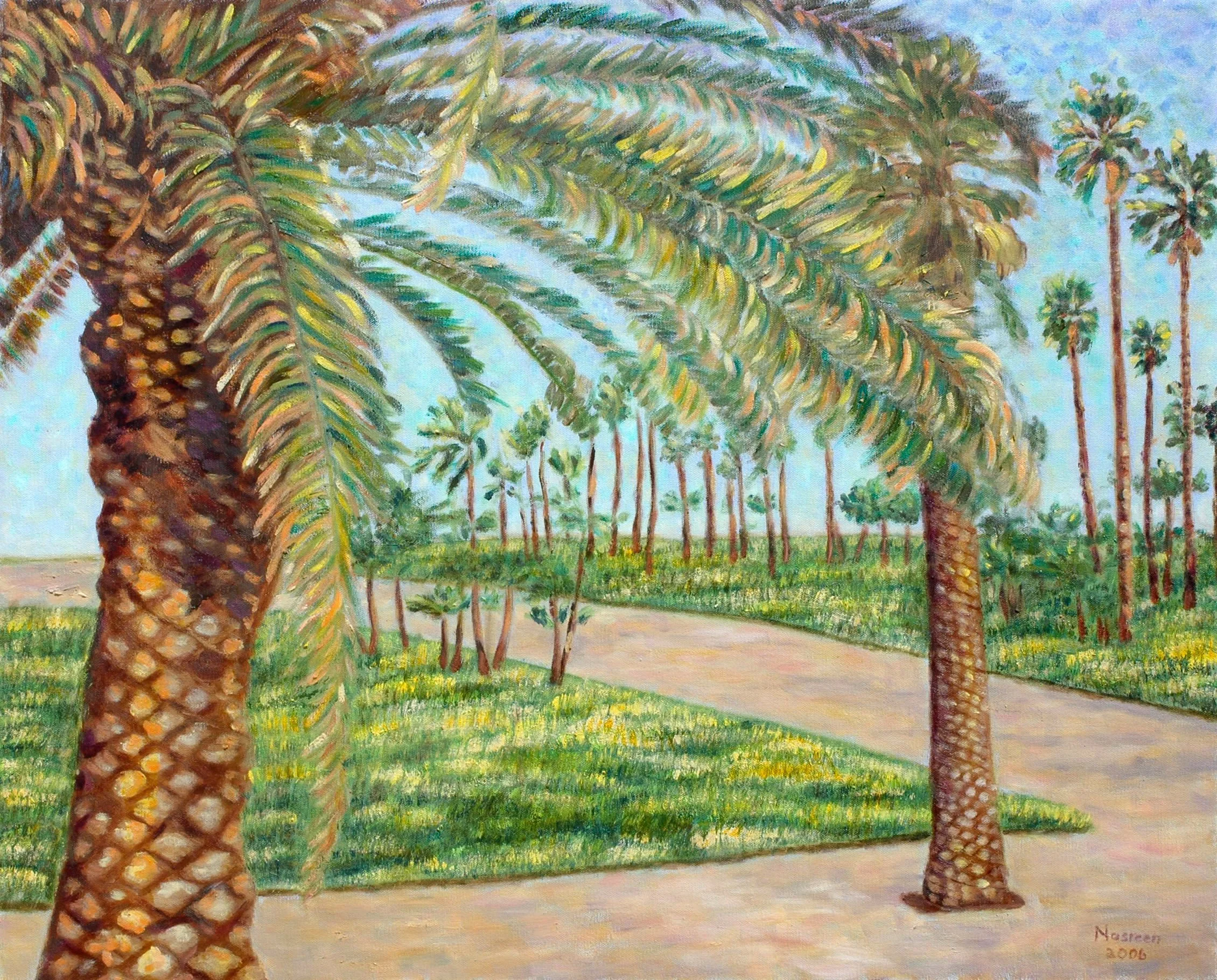 Santa Monica Palm Trees